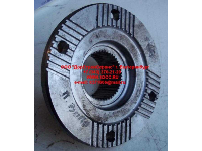 Фланец проходного вала D-165, 4 отв., с насечками, низкий, мелкий шлиц H HOWO (ХОВО) RHAZ9114320205 фото 1 Улан-Удэ