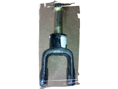 Кронштейн крепления амортизатора нижний 6х4 (вилка+болт) SH F3000 SHAANXI / Shacman (ШАНКСИ / Шакман) 81.43740.0171 фото 1 Улан-Удэ