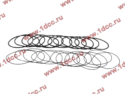 Кольцо уплотнительное гильзы цилиндра (комплект 12 тонких и 12 толстых) двигатель TD226B6G Lonking CDM (СДМ) 01153804/01153805 фото 1 Улан-Удэ
